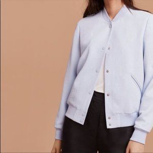 Aritzia Wilfred Poussin Baby Blue Bomber, M